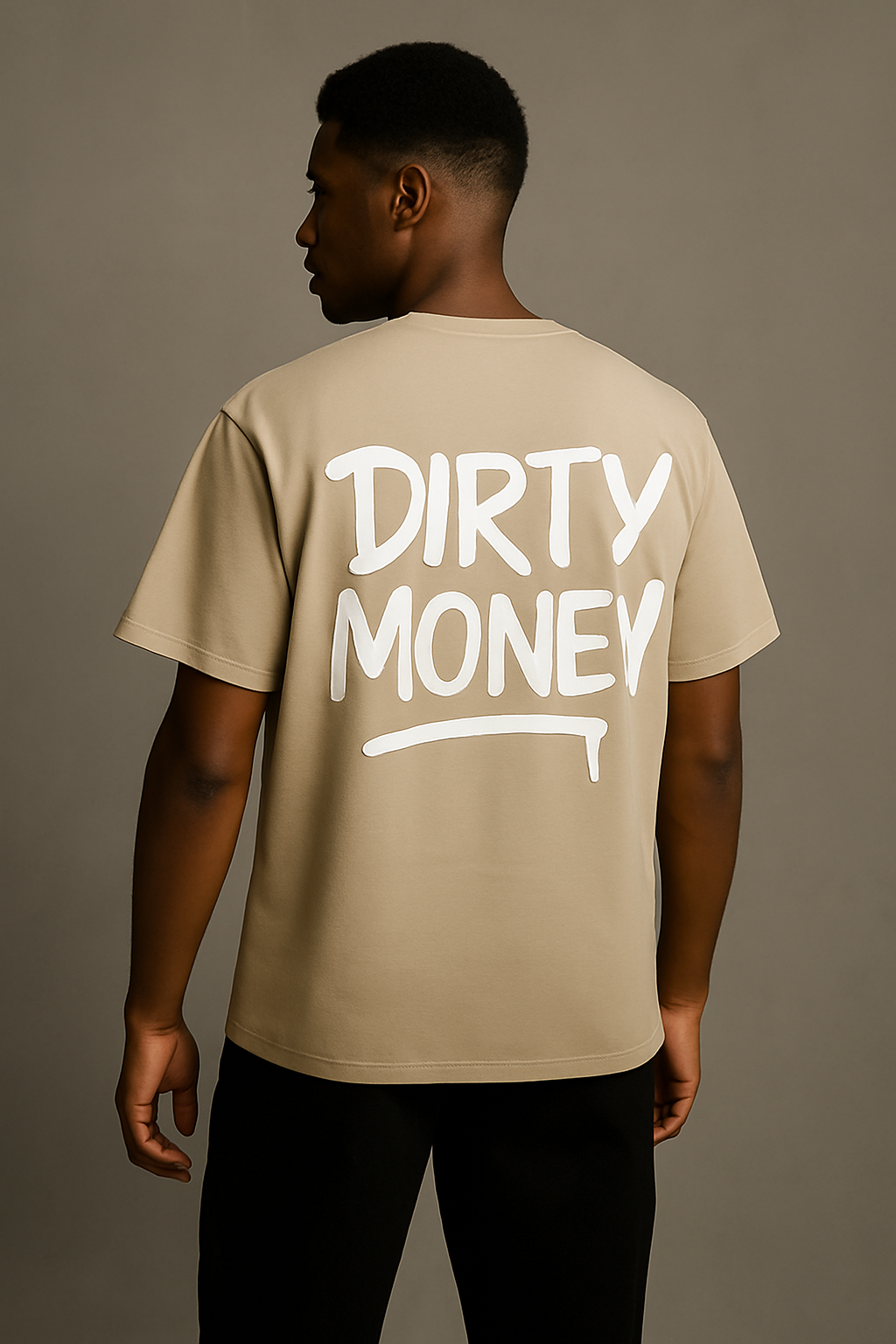 Dirty Money oversized T-shirt by Dirty Cash Co. Premium heavyweight cotton, bold statement print.